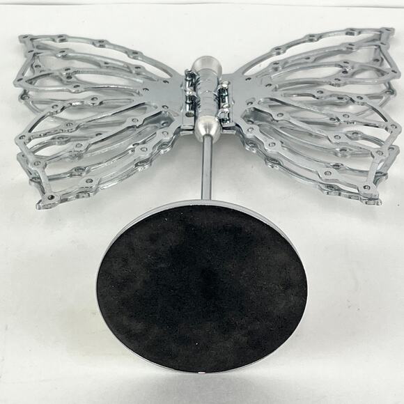 Kokopelli Collection Metal Butterfly Sculpture Earring Stand - Picture 5 of 9